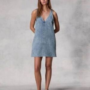 Tag and Bone Denim Shift Dress